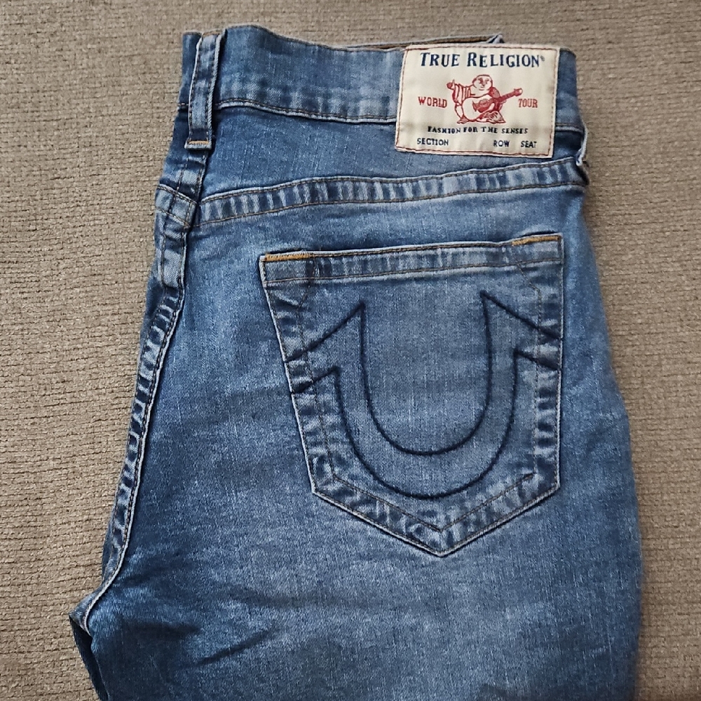 True Religion Men's Denim Relaxed Jeans